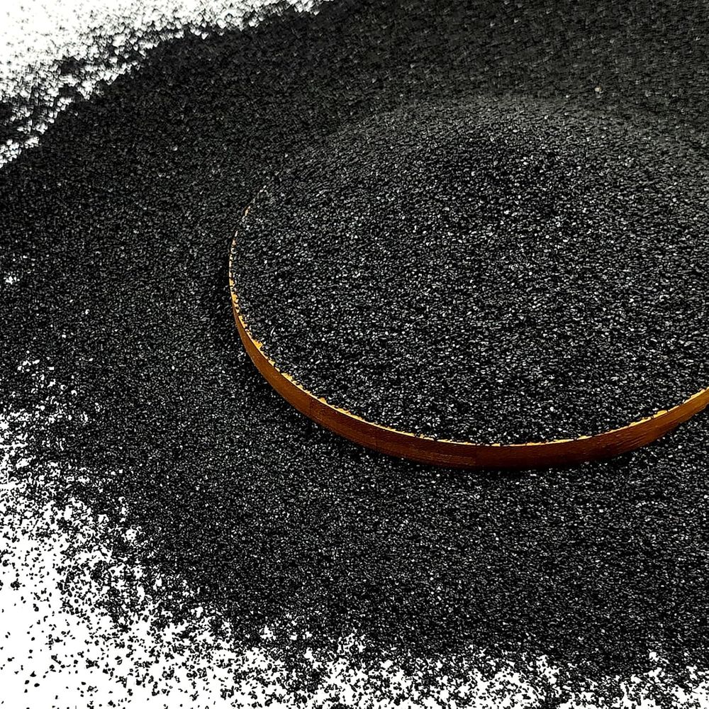 Aquarium Planted Tank Substrate - ANTIAN 20 lbs Black Silica Sand.