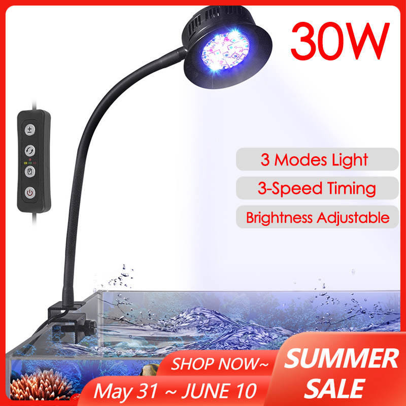 Led Planted Tank Light - 30W Aquarium Fish Tank Sea Water