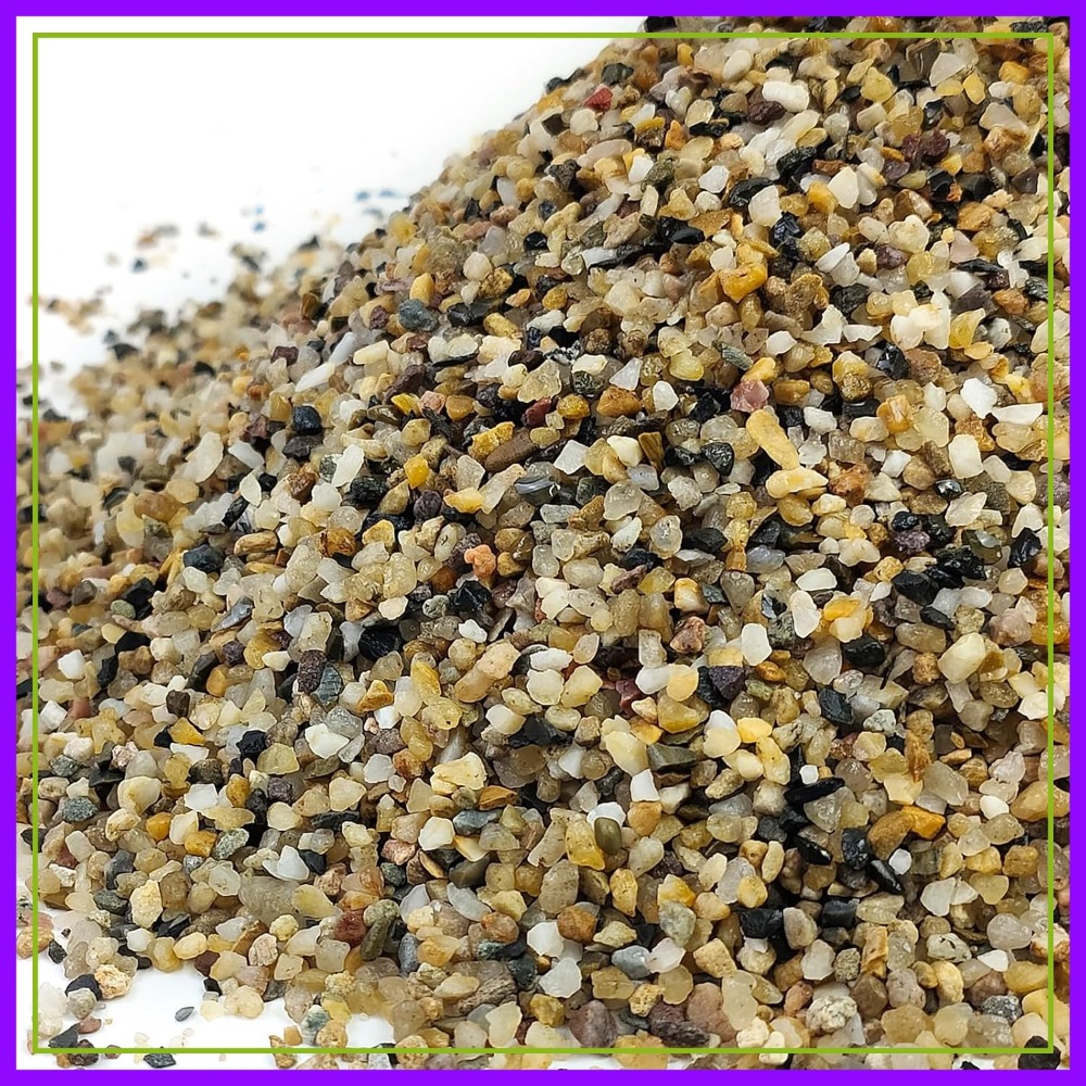 Aquarium Planted Tank Substrate - 2 lbs Aquarium Sand, 1/16 Inch