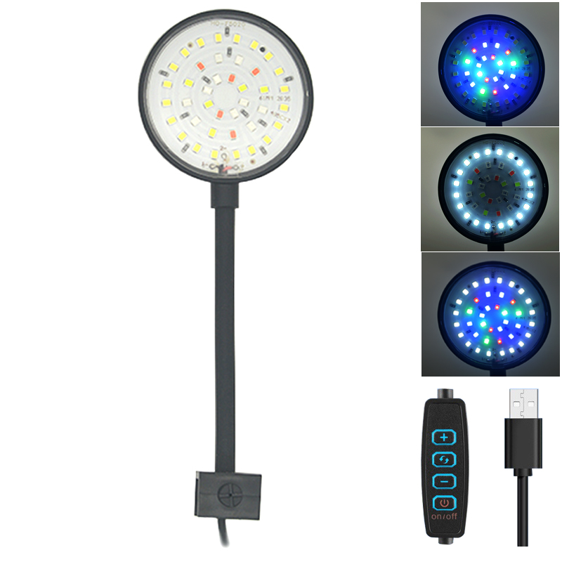 USB Aquarium LED Lamp Fish Tan - Aquarium Planted Tank Fertilizer incelemesi ve fiyatı