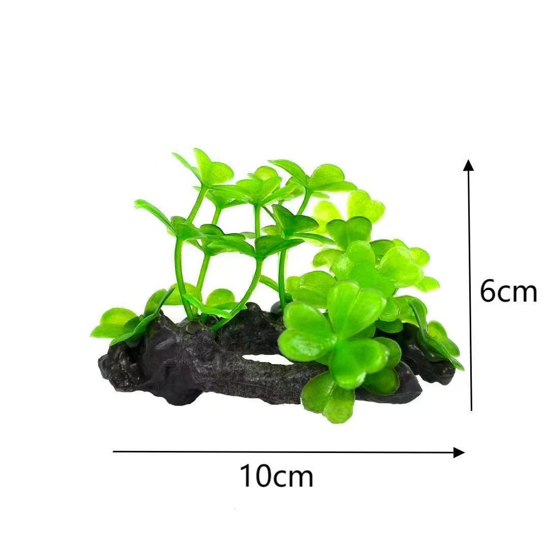 Plastic Artificial Turtle Tree - Planted Aquarium With Driftwood incelemesi ve fiyatı