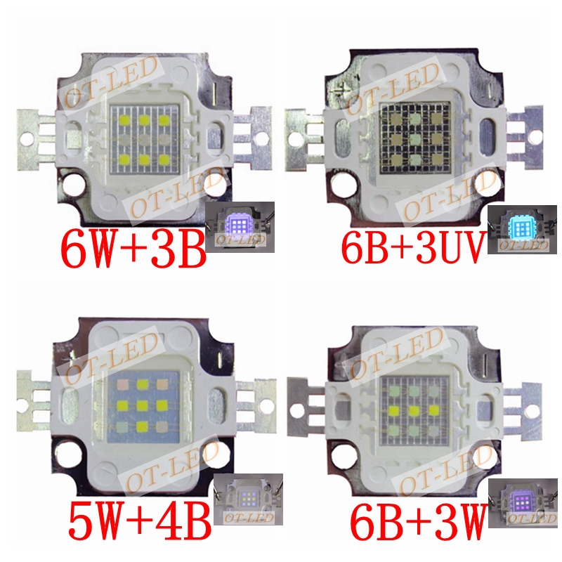 New 5pcs 10W Square Actinic Hy - Planted Aquarium Uv Light incelemesi ve fiyatı