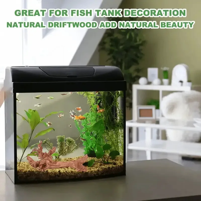 New Natural Small Tree Trunk D - Planted Aquarium With Driftwood incelemesi ve fiyatı