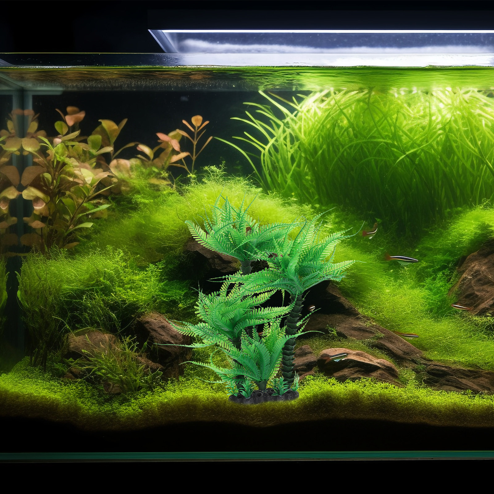 Artificial Aquarium Plants Set - Non Planted Aquarium Fish incelemesi ve fiyatı