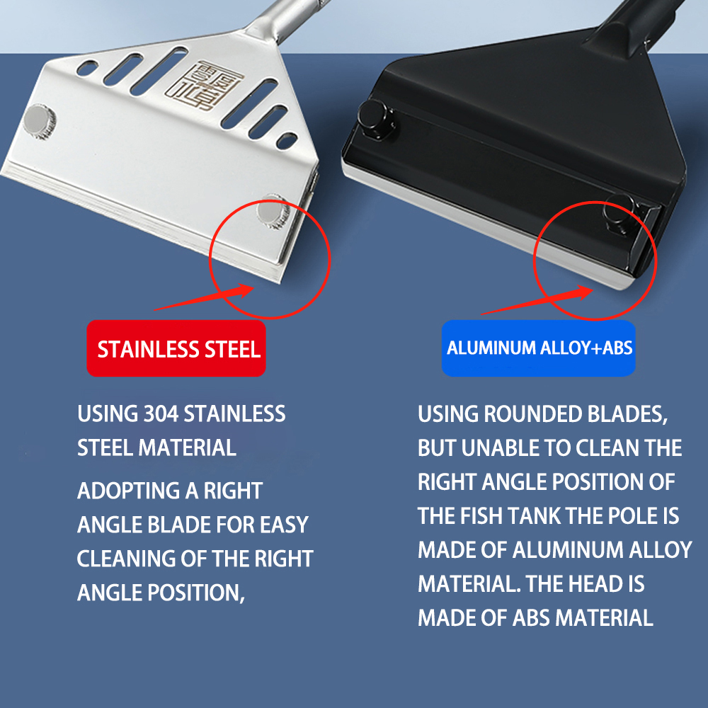 Aquarium stainless steel fish  - Planted Aquarium Algae Remover incelemesi ve fiyatı