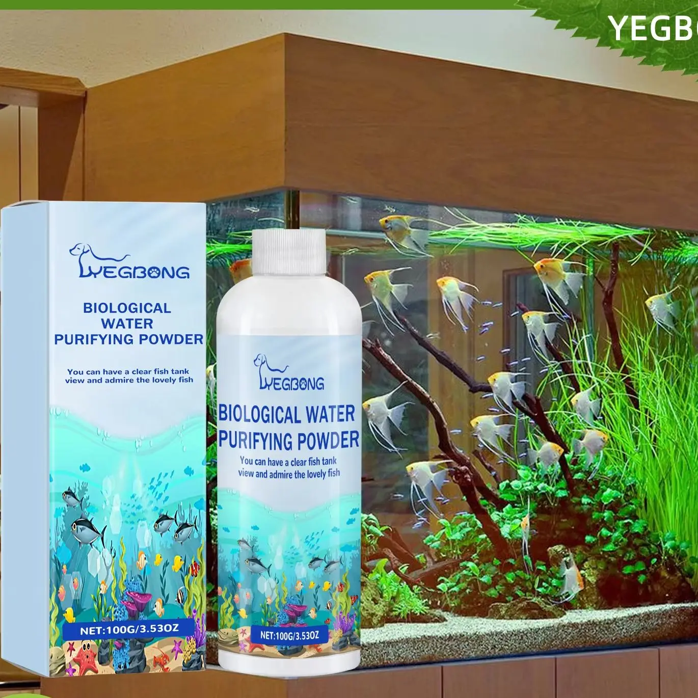 Yegbong Fish Tank Water Purifi - Aquarium Plant Fertilizer incelemesi ve fiyatı