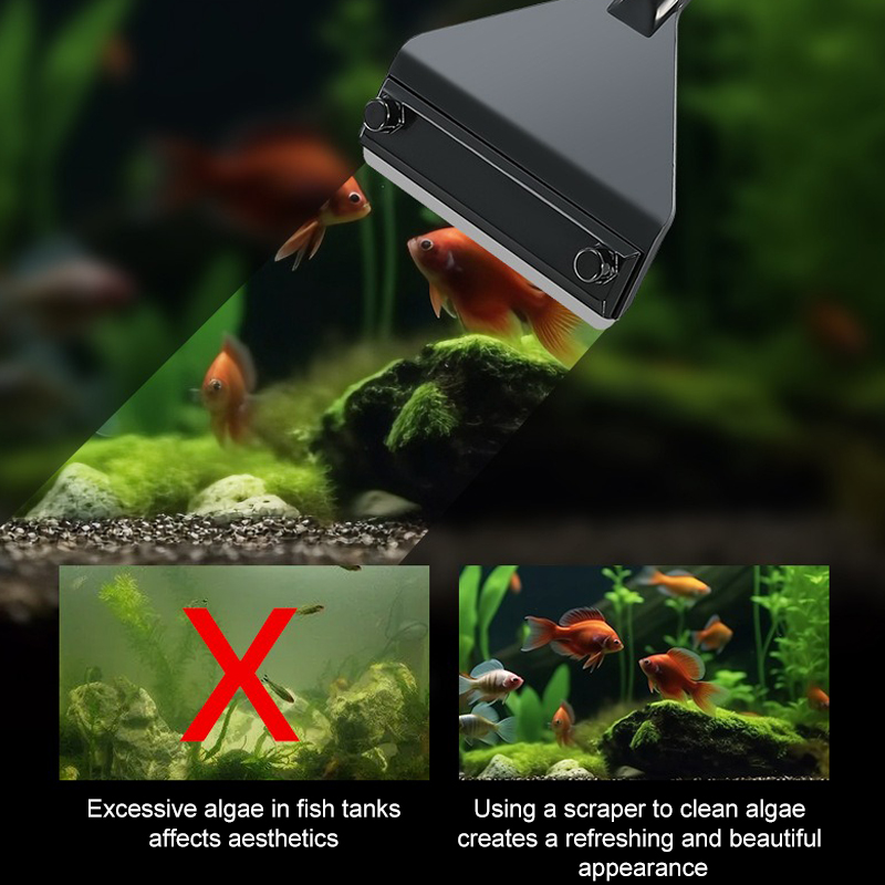 Aquarium Algae Remover Aluminu - Planted Aquarium Algae Remover incelemesi ve fiyatı