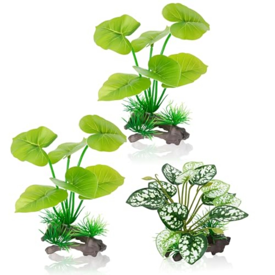3-Pack Articial Aquarium Plant - Planted Aquarium Betta incelemesi ve fiyatı
