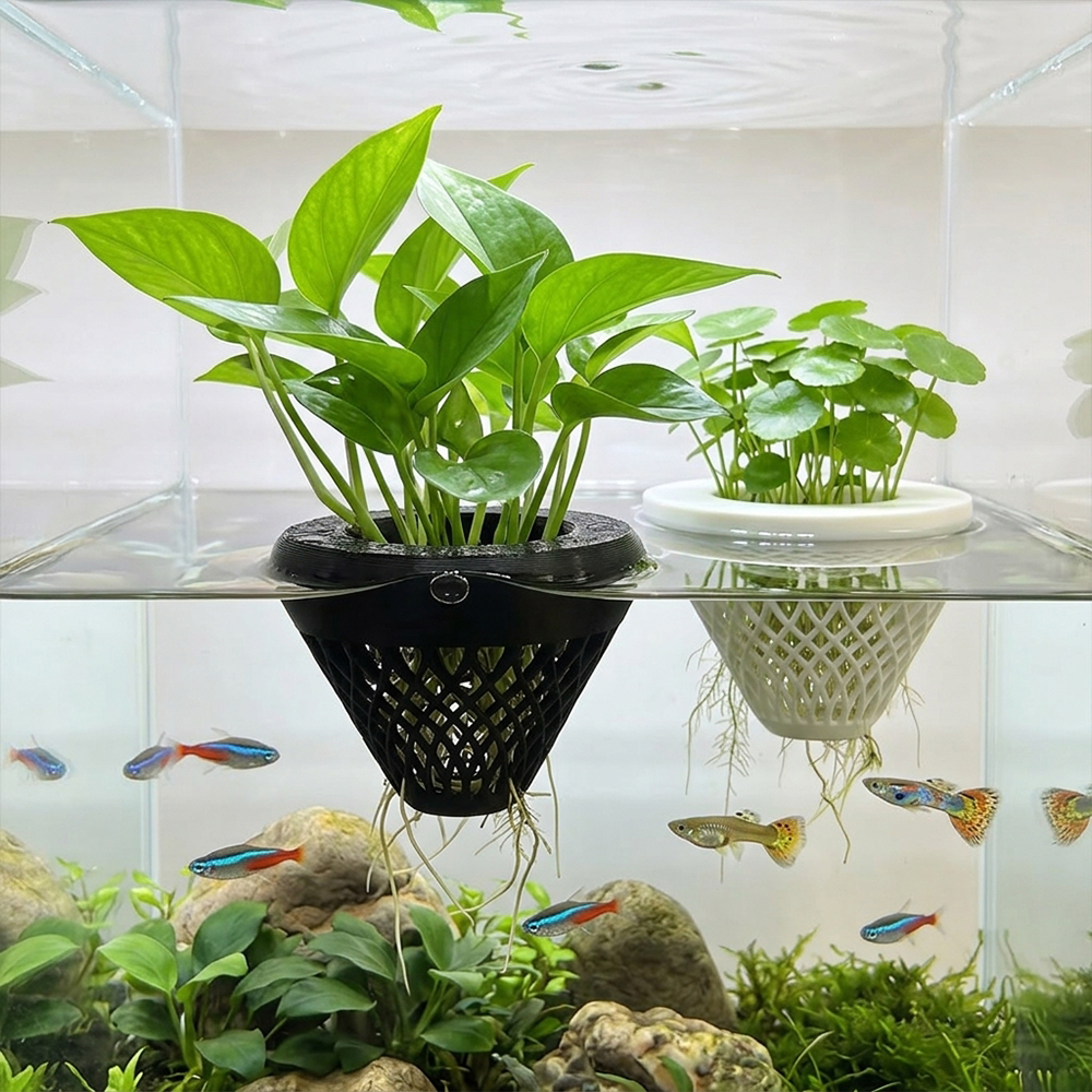 1PC Floating Aquarium Plant Ho - Aquarium Planted Tank Substrate incelemesi ve fiyatı