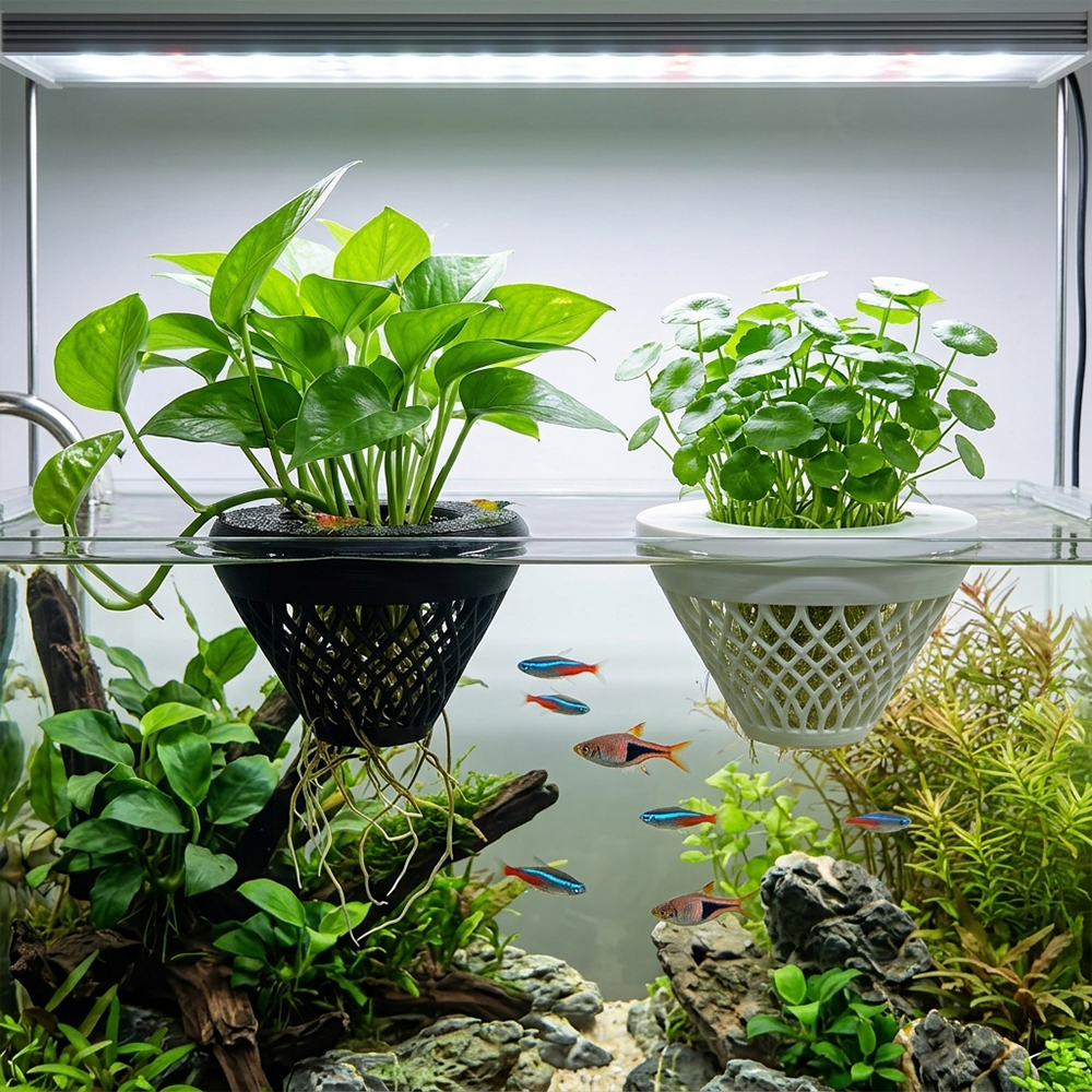 1PC Floating Aquarium Plant Ho - Aquarium Planted Tank Substrate incelemesi ve fiyatı