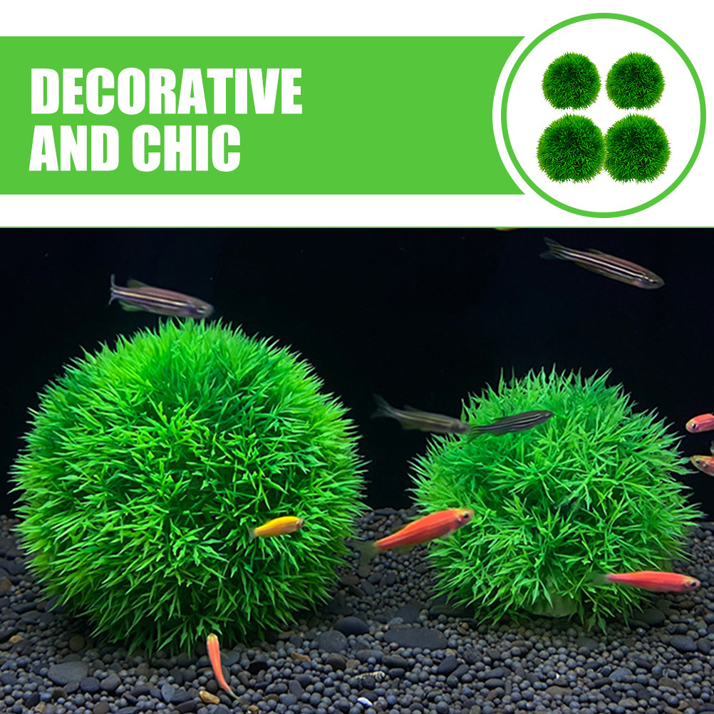 4Pcs Lifelike Artificial Aquar - Non Planted Aquarium Fish incelemesi ve fiyatı