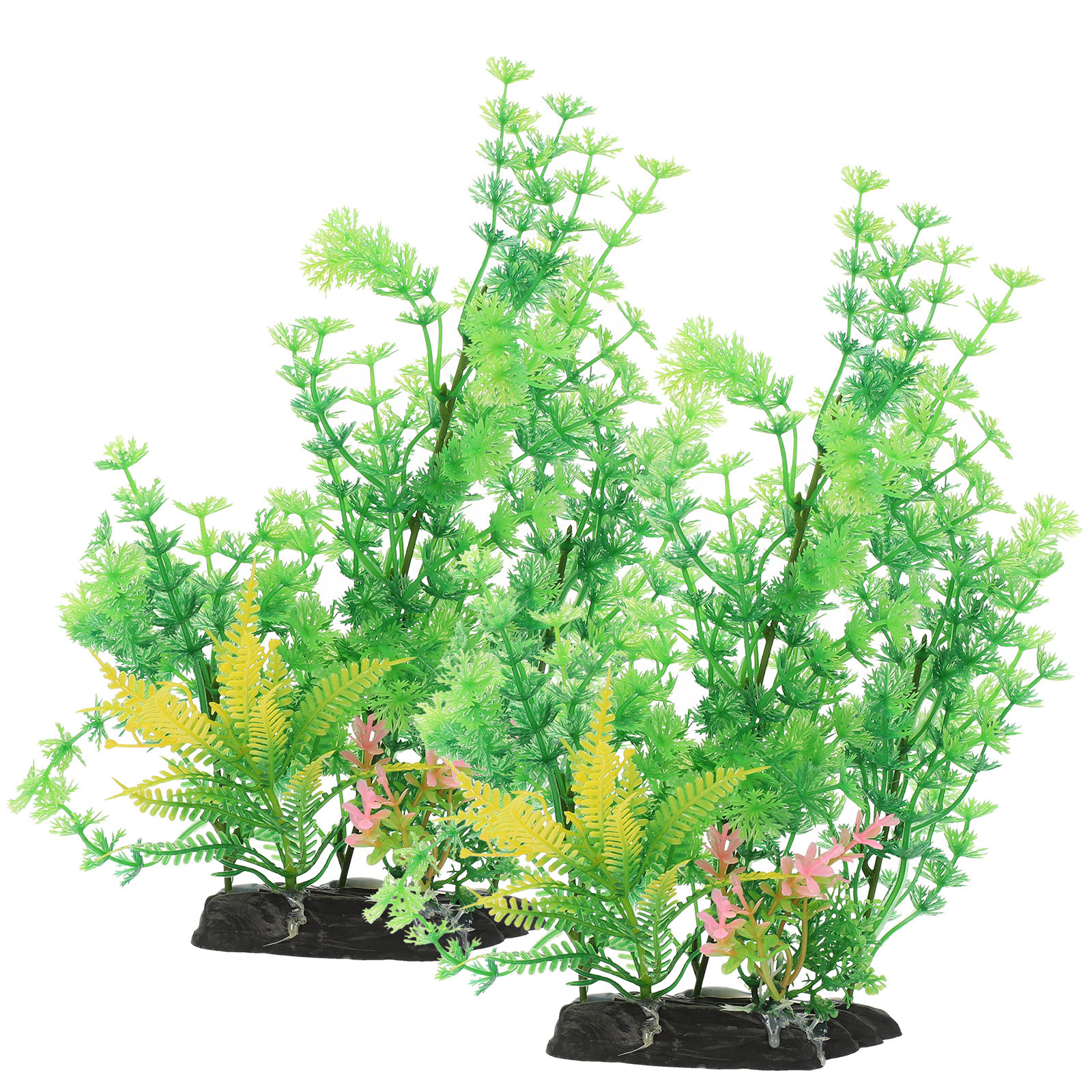 2Pcs Premium Artificial Aquati - Non Planted Aquarium Fish incelemesi ve fiyatı