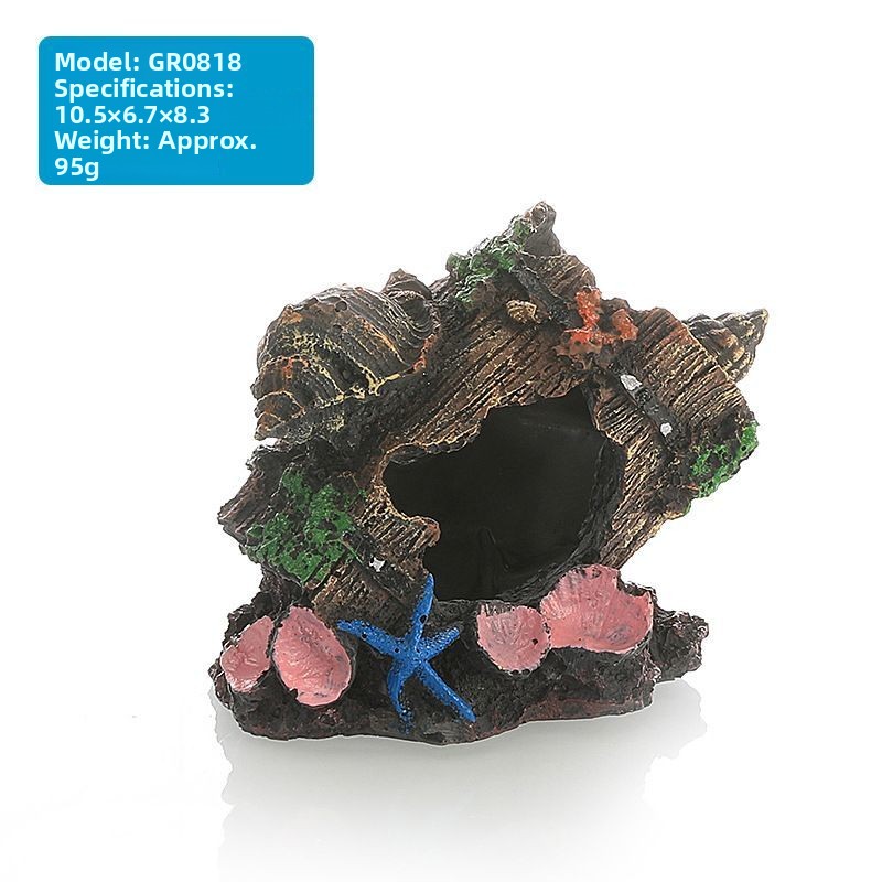Antique Resin Fish Tank Decora - Planted Aquarium Betta incelemesi ve fiyatı