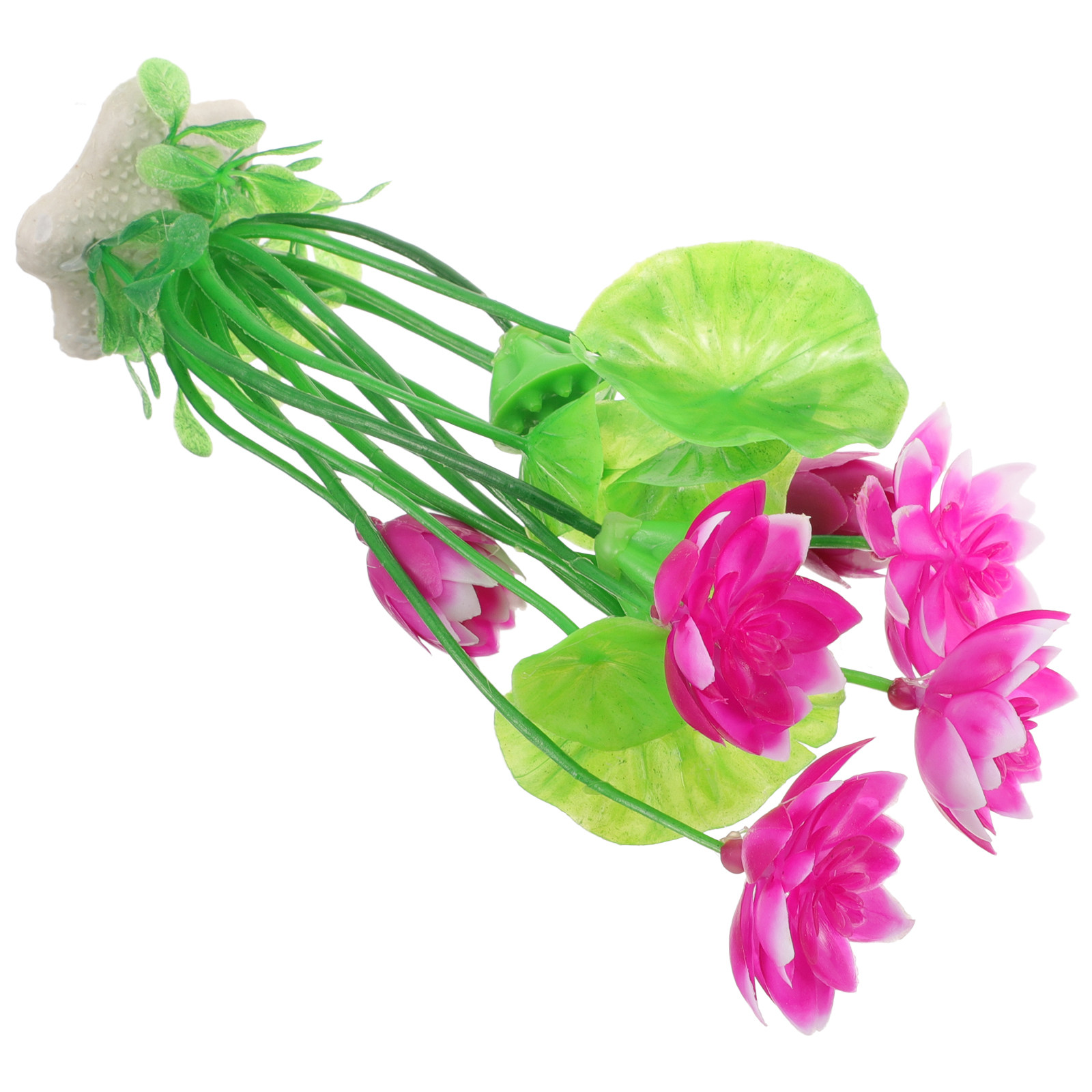 Fish Tank Lotus Flower Decor A - Non Planted Aquarium Fish incelemesi ve fiyatı