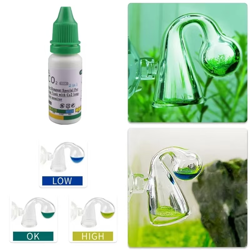Aquarium CO2 Indicator Solutio - Glass Co2 Drop Checker incelemesi ve fiyatı