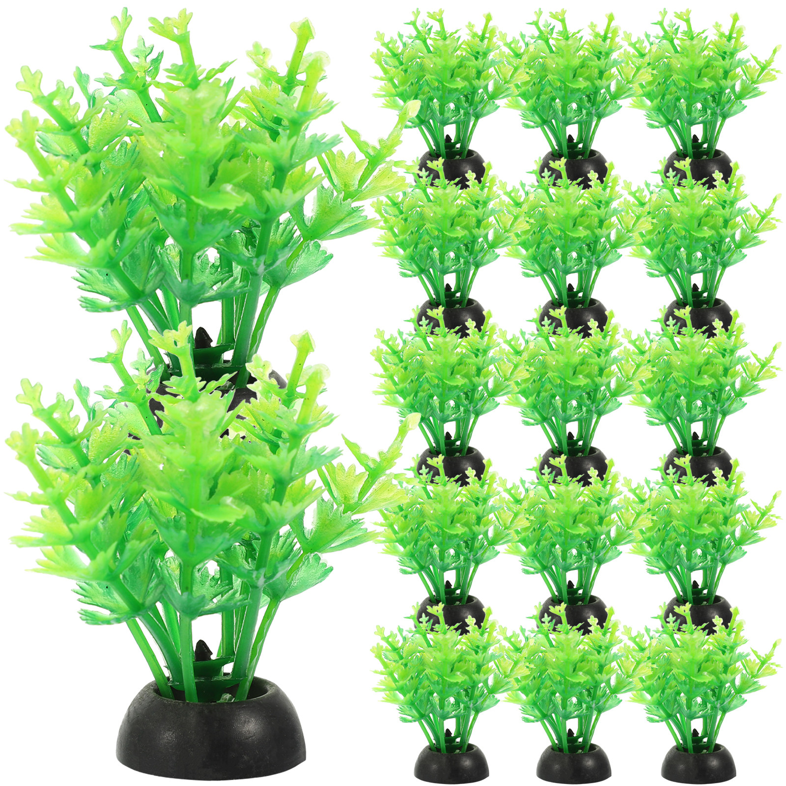 20Pcs Realistic Lifelike Plast - Non Planted Aquarium Fish incelemesi ve fiyatı