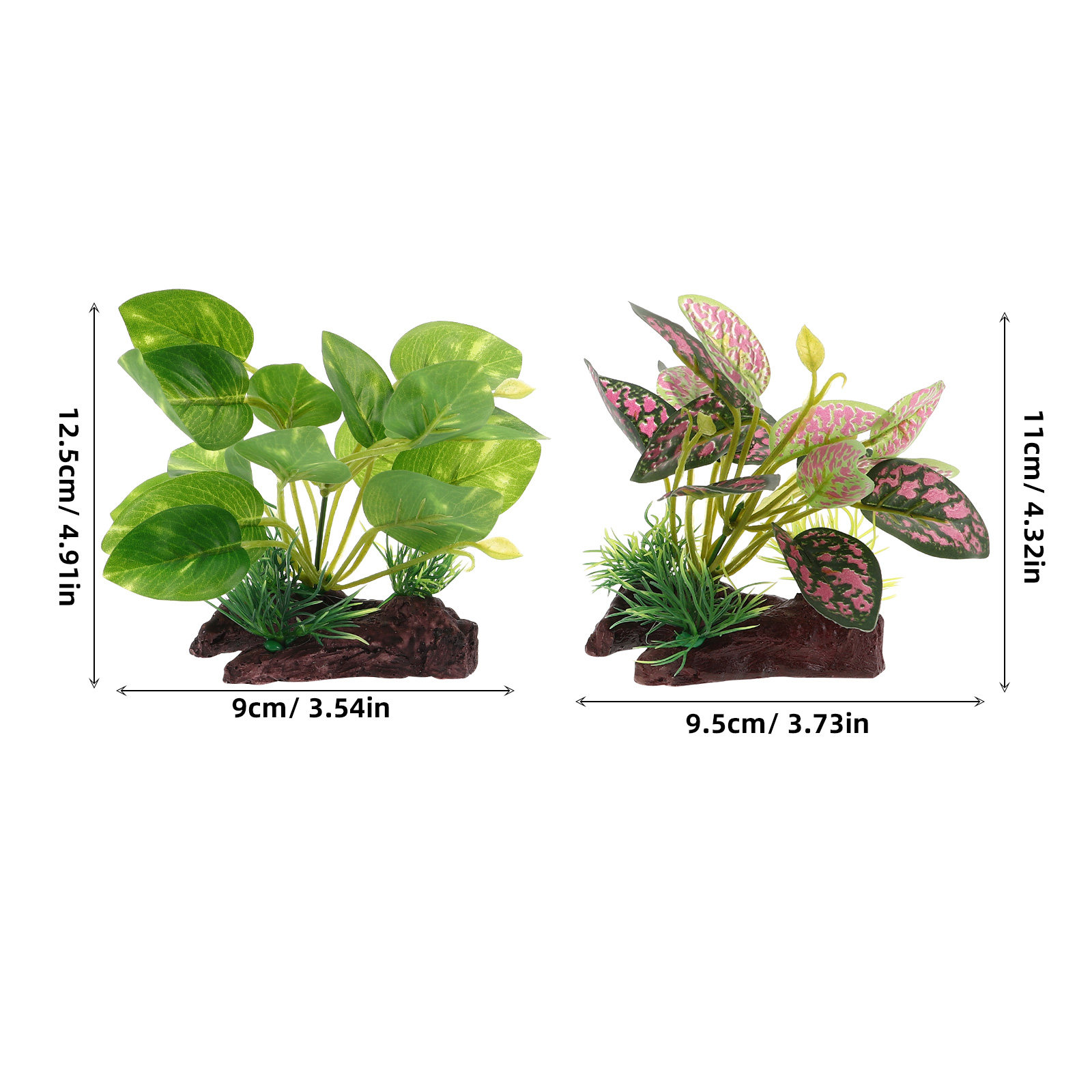 2Pcs Artificial Aquarium Plant - Planted Aquarium Betta incelemesi ve fiyatı