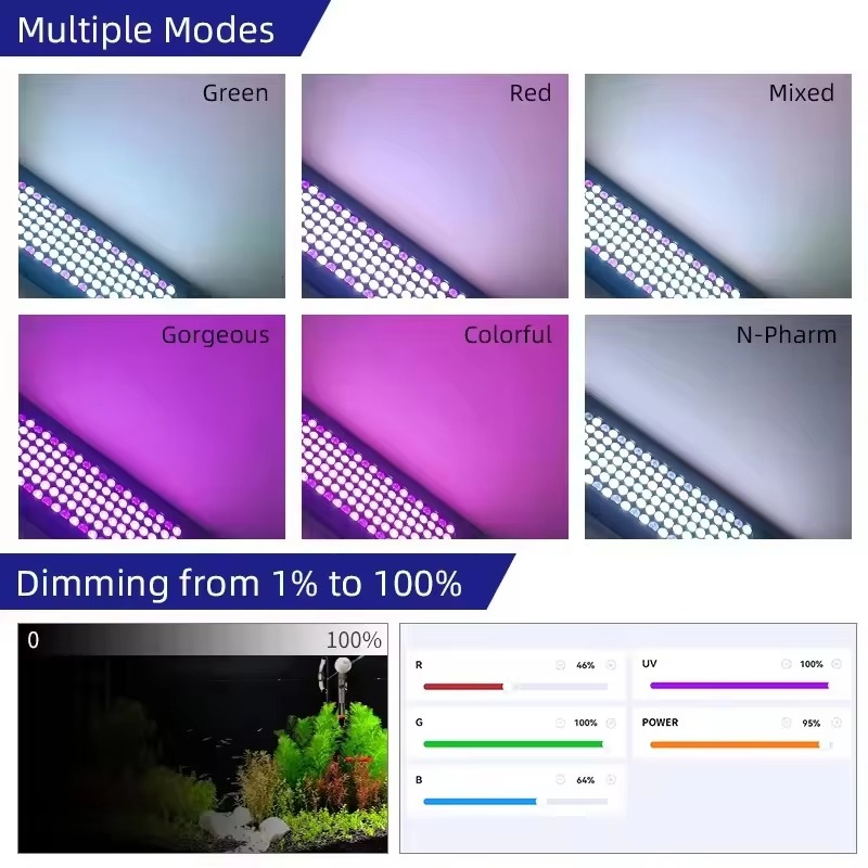 Z400Z Pro Aquarium LED Light C - Planted Aquarium Uv Light incelemesi ve fiyatı