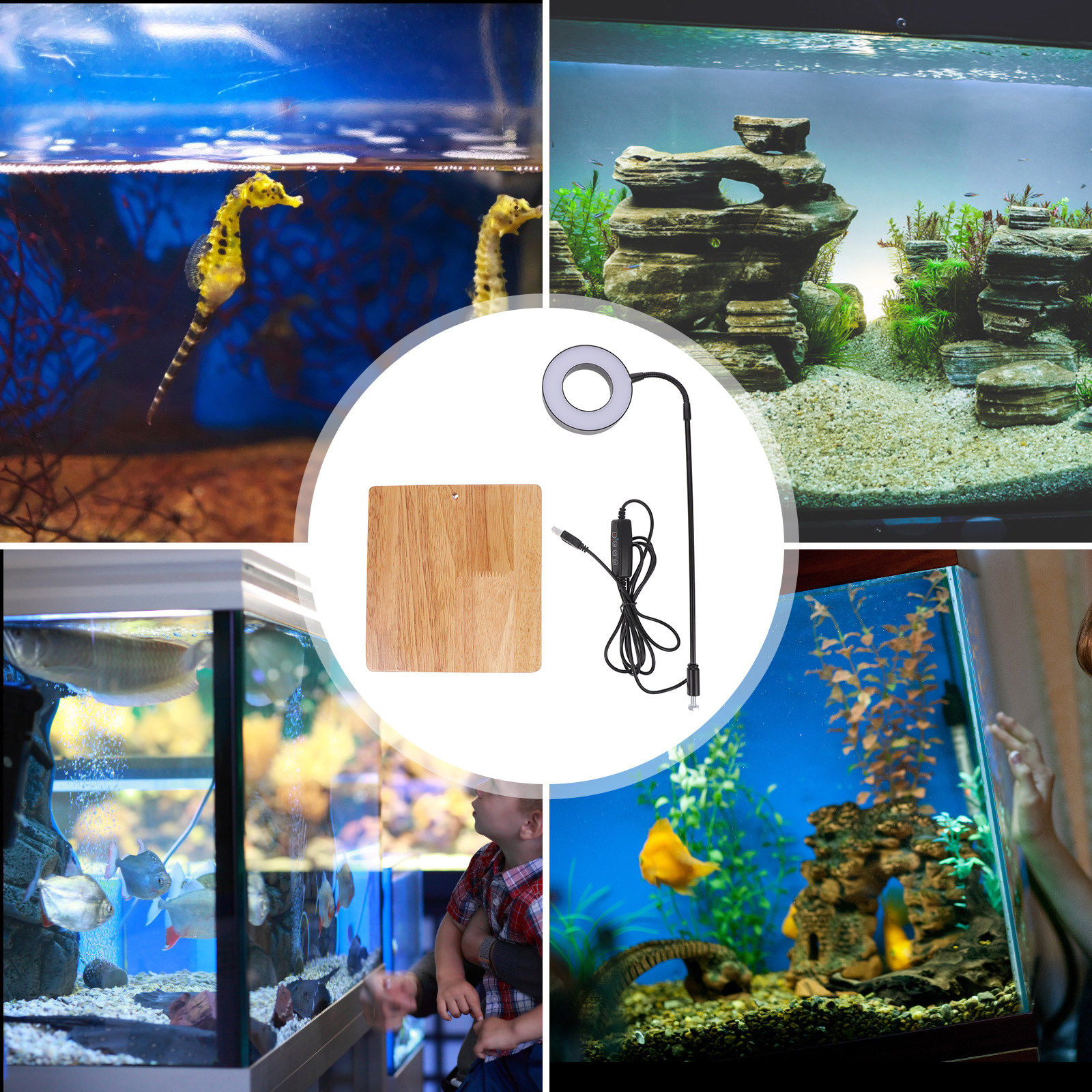 1Pcs Aquarium Fill Light High  - Led Planted Tank Light incelemesi ve fiyatı