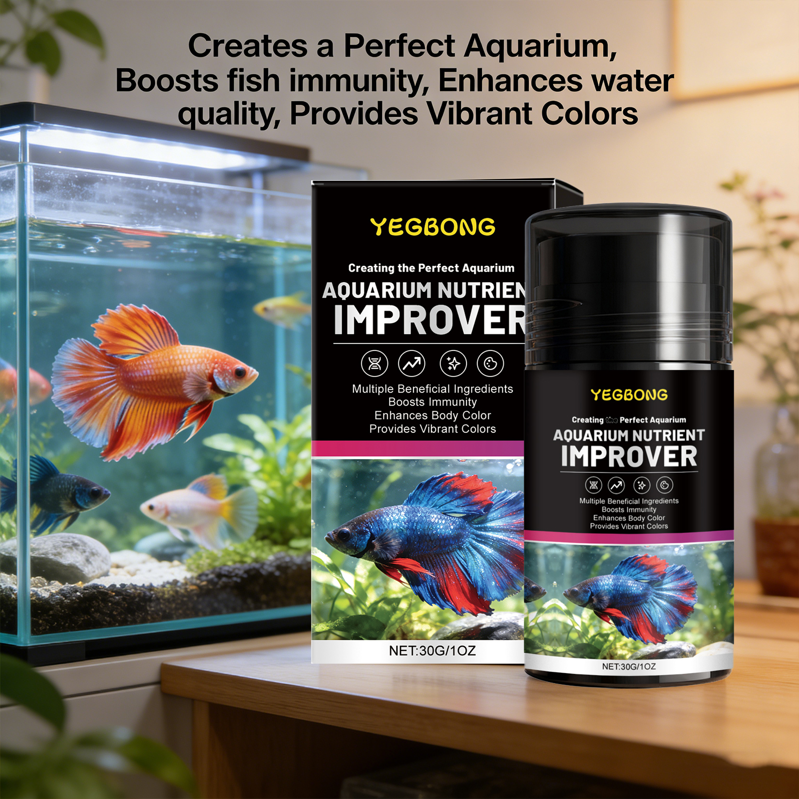 Aquarium Nutrient Improver Pro - Aquarium Plant Fertilizer incelemesi ve fiyatı