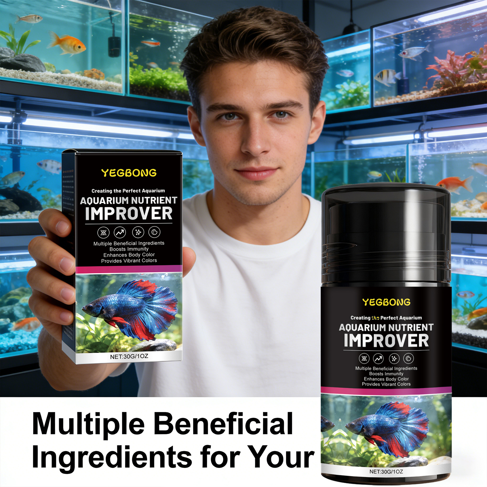 Aquarium Nutrient Improver Pro - Aquarium Plant Fertilizer incelemesi ve fiyatı
