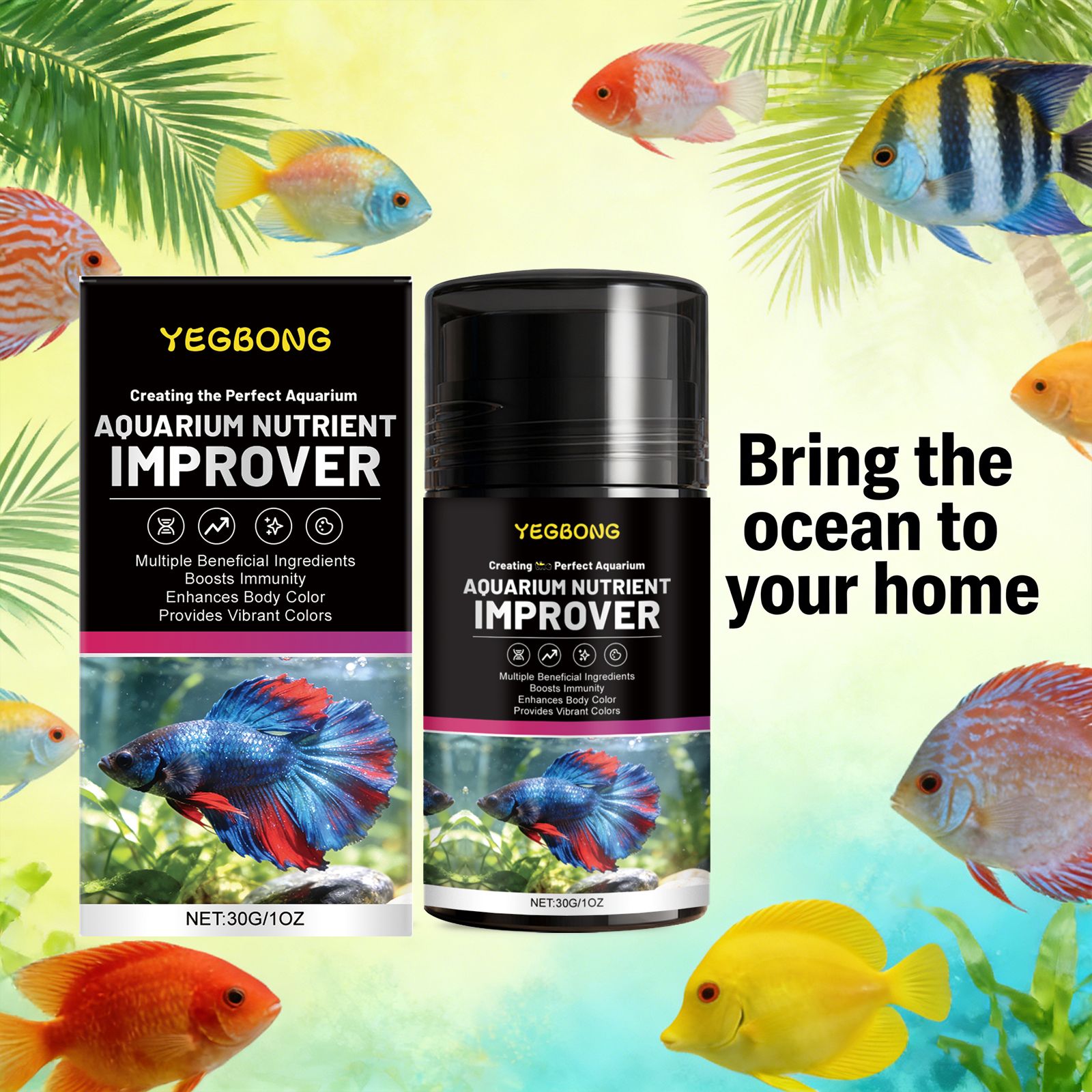 Aquarium Nutrient Improver Pro - Aquarium Plant Fertilizer incelemesi ve fiyatı