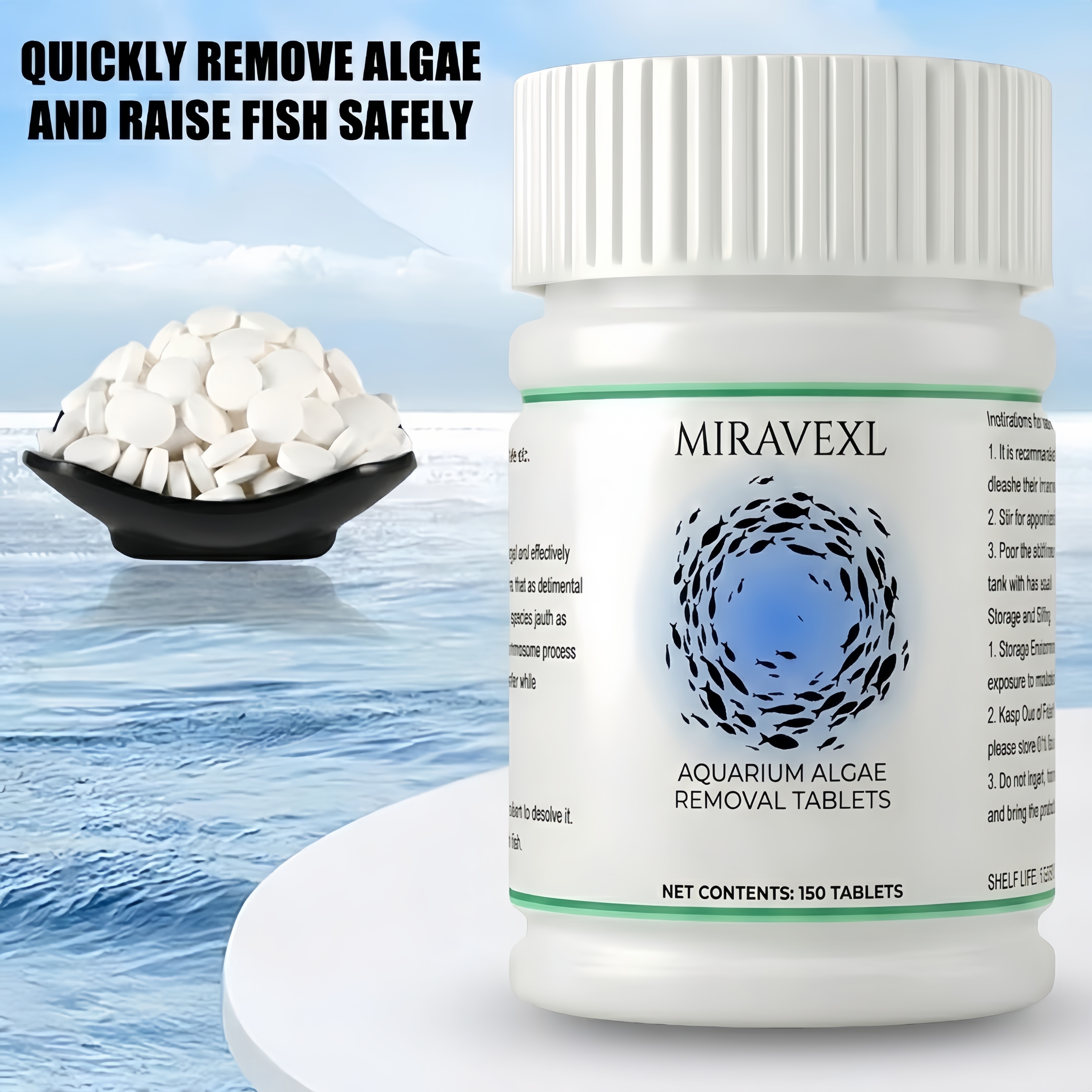 MIRAVEXL Aquarium Algae Remova - Planted Aquarium Algae Remover incelemesi ve fiyatı