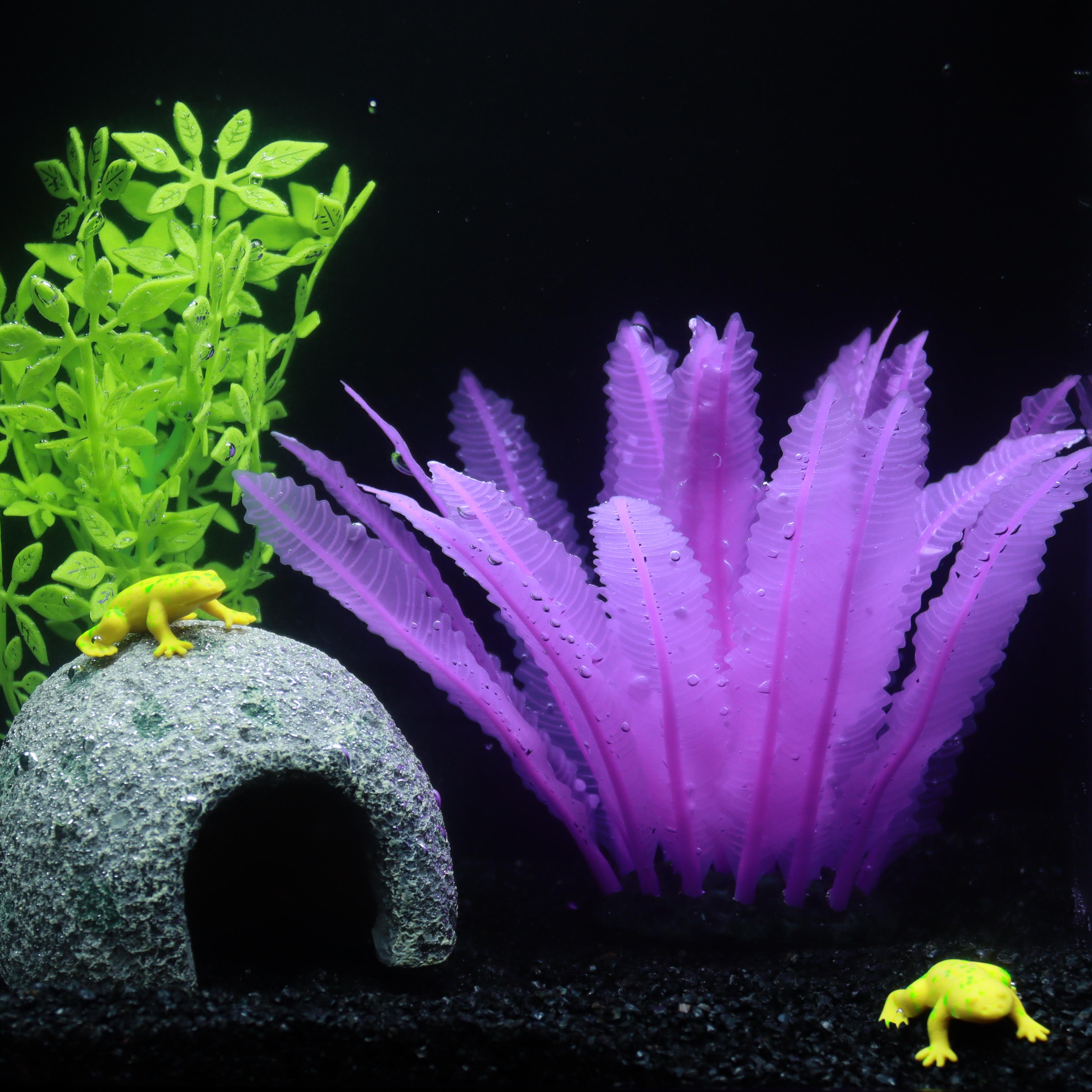 1 piece of silicone aquatic pl - Non Planted Aquarium Fish incelemesi ve fiyatı