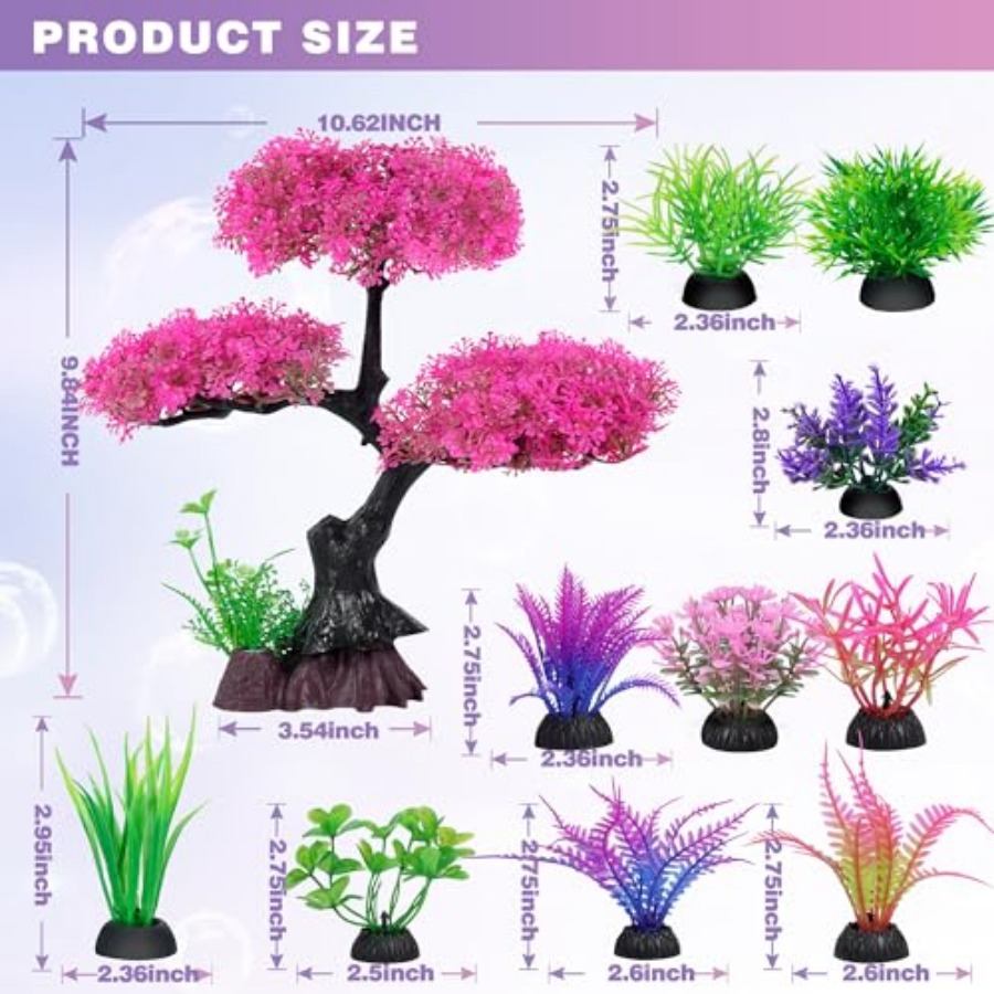 Aquarium Artificial Plastic Pl - Planted Aquarium Betta incelemesi ve fiyatı