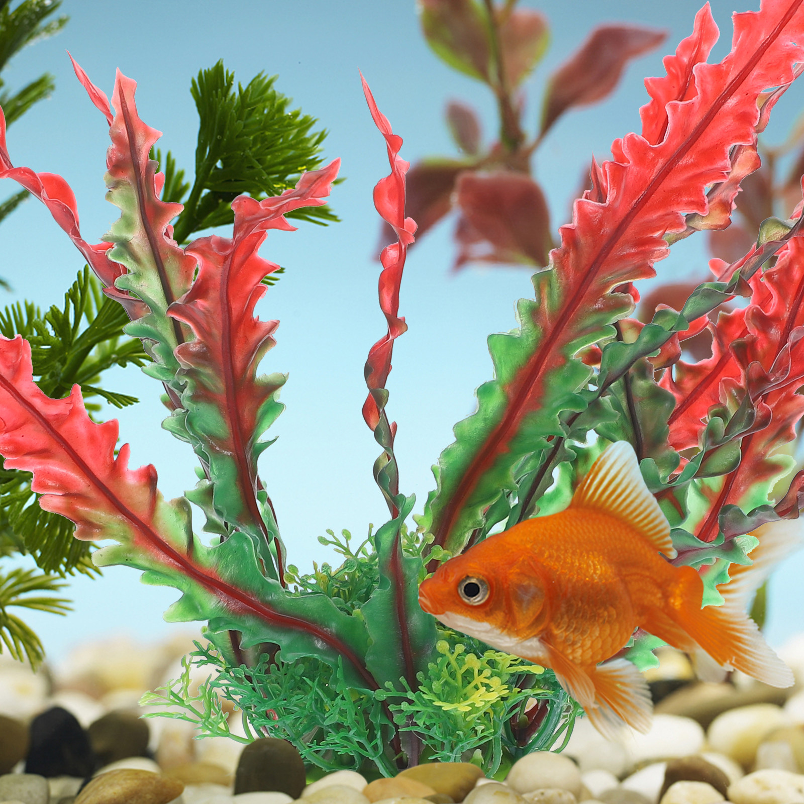 2Pcs Artificial Aquatic Plants - Non Planted Aquarium Fish incelemesi ve fiyatı
