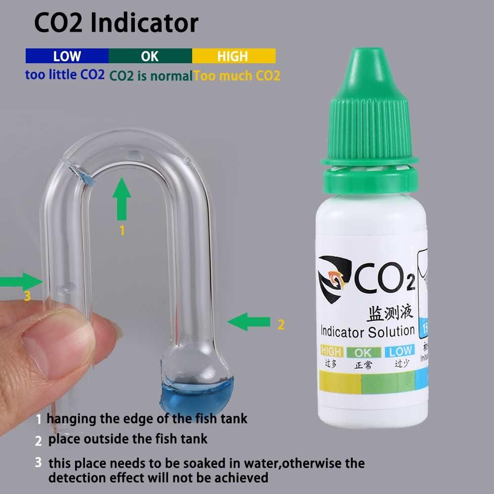 Grass Tester Monitor Fish Tank - Glass Co2 Drop Checker incelemesi ve fiyatı