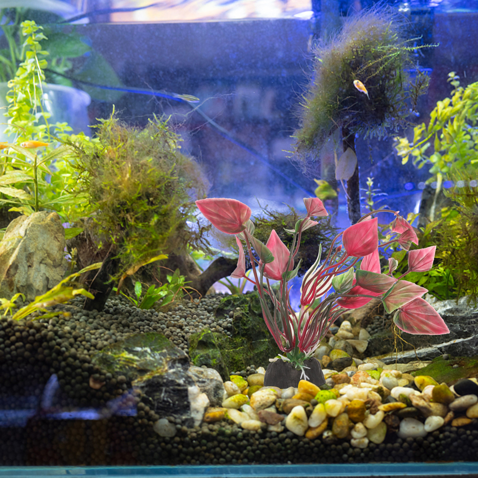 Premium Lifelike Plastic Aquar - Non Planted Aquarium Fish incelemesi ve fiyatı