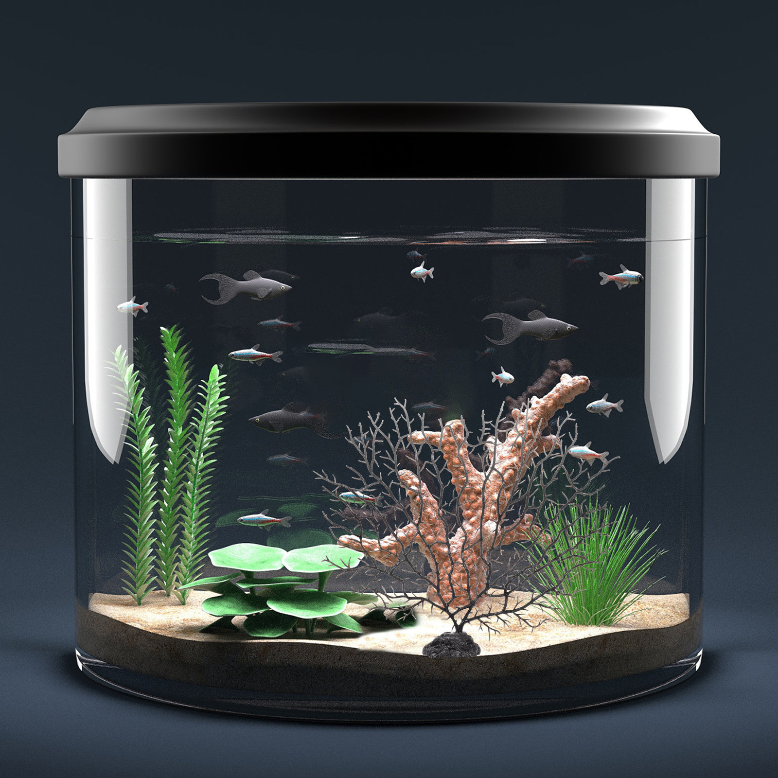 Artificial Coral Tree Aquatic  - Non Planted Aquarium Fish incelemesi ve fiyatı