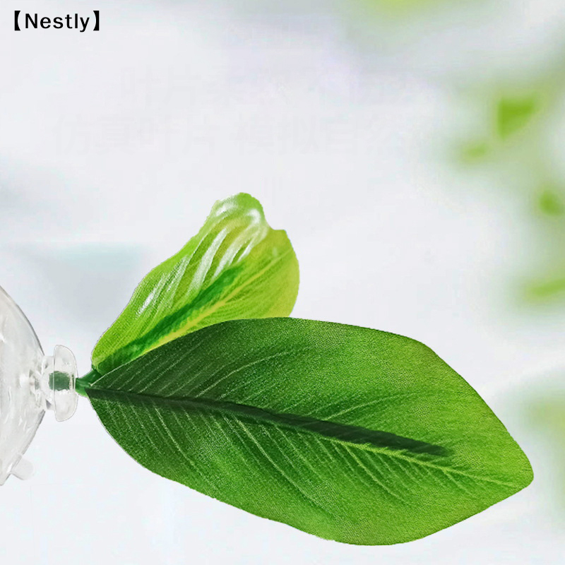 1Pc Green Leaf Hammock For Bet - Planted Aquarium Betta incelemesi ve fiyatı