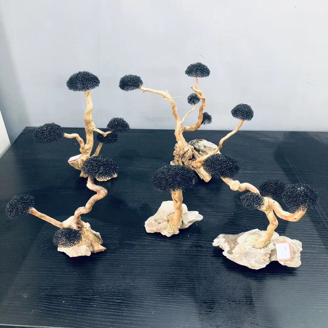 Fish Tank Plant Moss Tree Deco - Planted Aquarium With Driftwood incelemesi ve fiyatı
