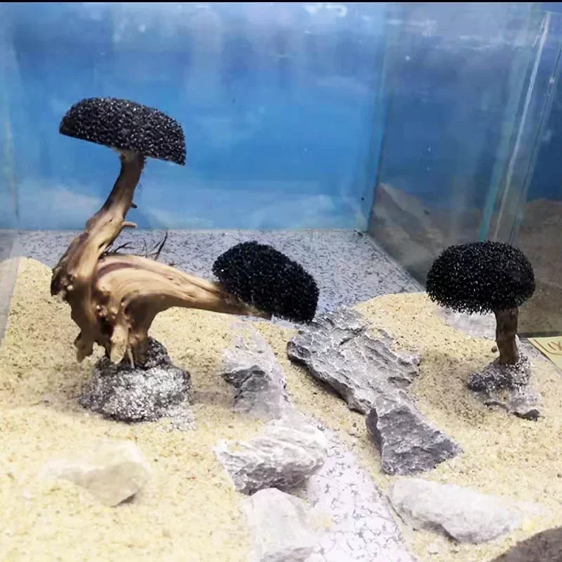 Fish Tank Plant Moss Tree Deco - Planted Aquarium With Driftwood incelemesi ve fiyatı