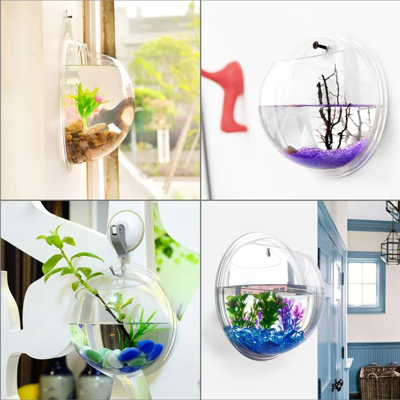 Transparent acrylic hanging wa - Aquarium Plant Grass incelemesi ve fiyatı