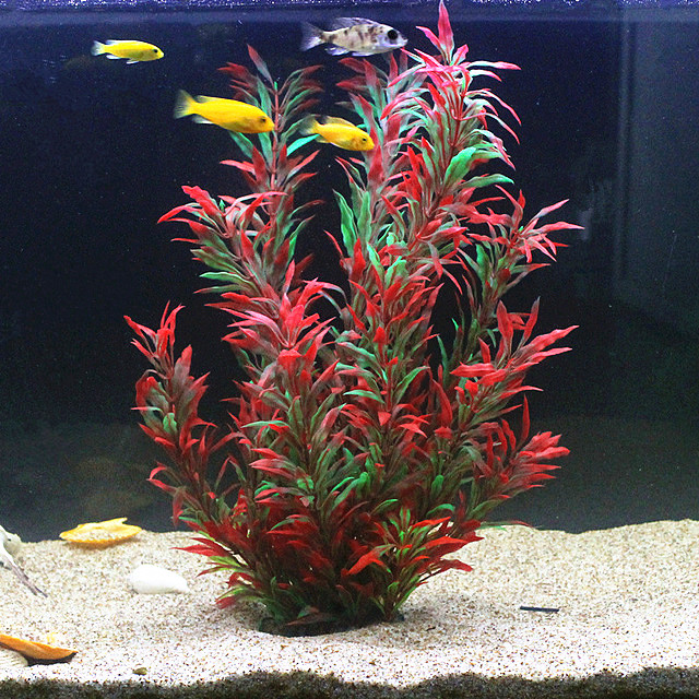 50CM Artificial Fish Tank Rare - Aquarium Plant Grass incelemesi ve fiyatı
