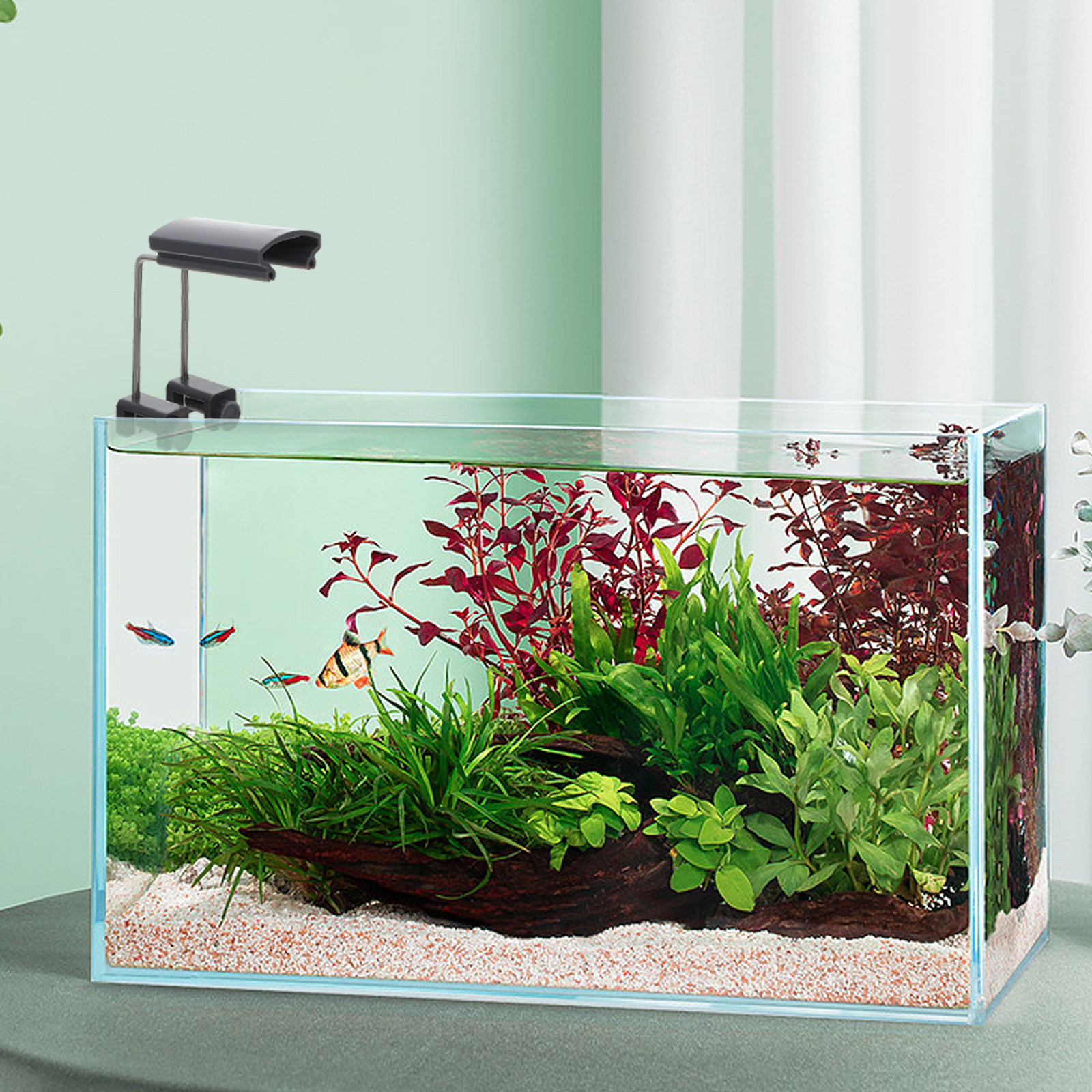 2Pcs Plastic Aquatic Light Bra - Non Planted Aquarium Fish incelemesi ve fiyatı
