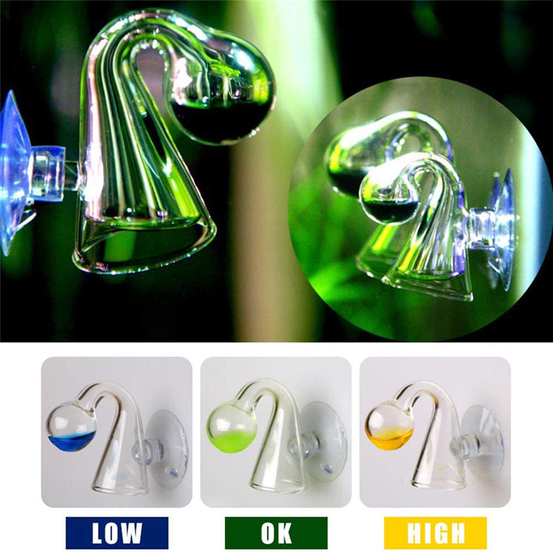 CO2 Monitor Sensor Detector In - Glass Co2 Drop Checker incelemesi ve fiyatı