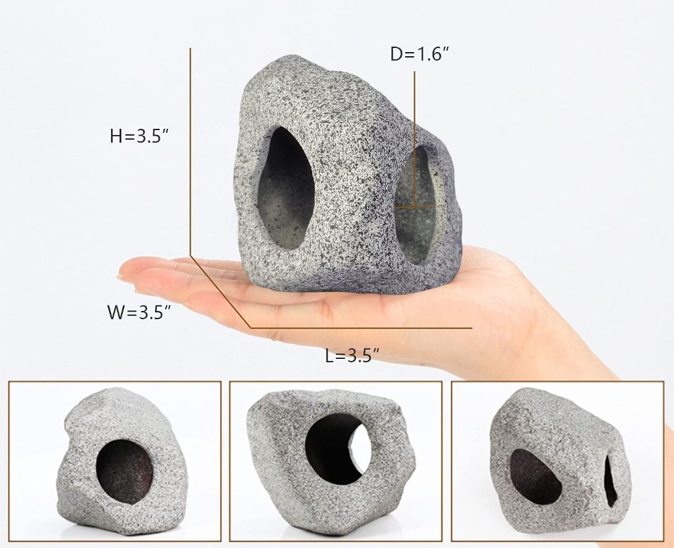 Fish Tank Cave Stone Landscapi - Aquarium Plant Grass incelemesi ve fiyatı