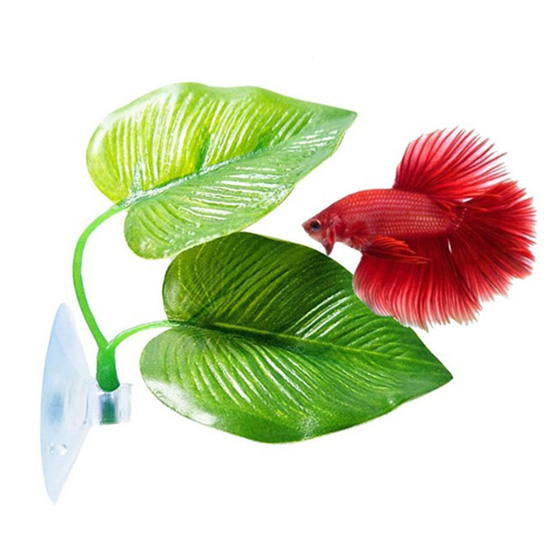 Artificial Aquarium Leaf Plant - Planted Aquarium Betta incelemesi ve fiyatı
