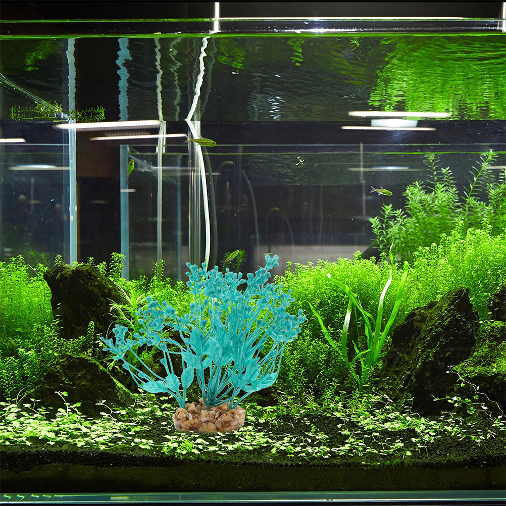 2Pcs Realistic Plastic Aquariu - Planted Aquarium Betta incelemesi ve fiyatı