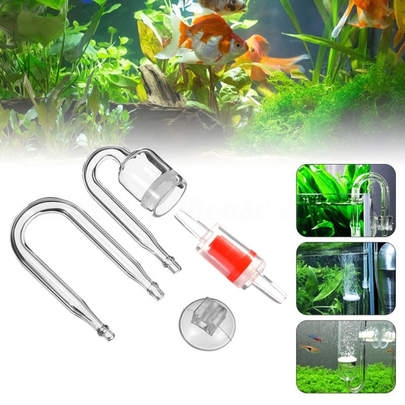 4pcs Set DIY CO2 Diffuser For  - Aquarium Plant Grass incelemesi ve fiyatı