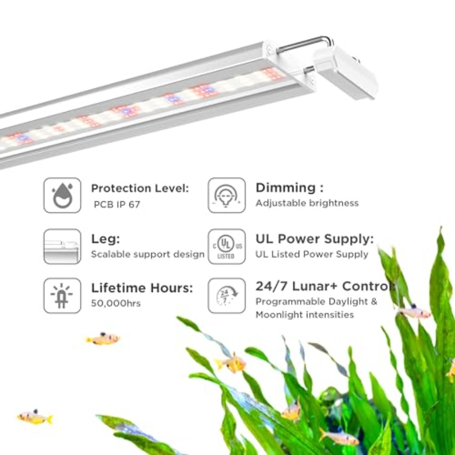 Aquarium LED Light for planted - Led Planted Tank Light incelemesi ve fiyatı